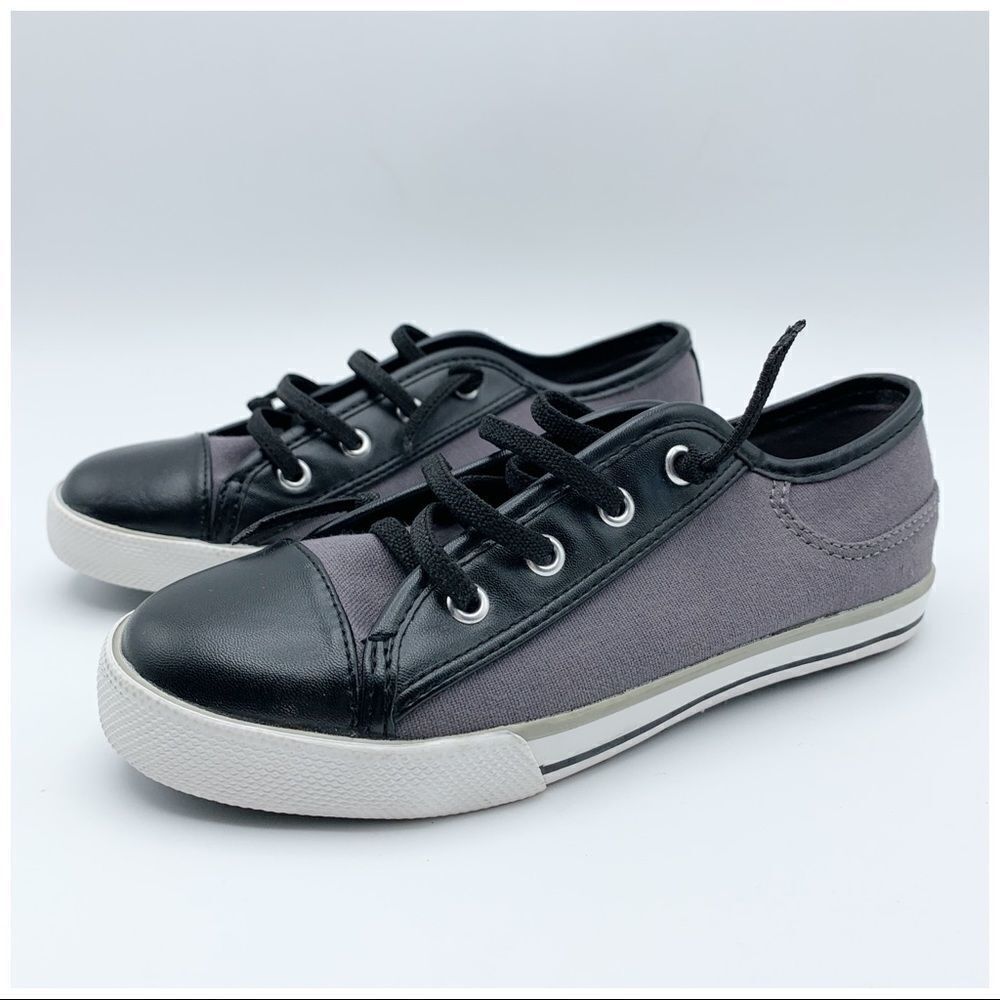 UMI DAX Slip-On Black/Gray/White Sneakers Sz 13‎